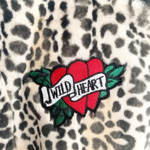 RARE Guess Los Angeles Cheetah Bomber Jacket NWT - Picture 6 of 16